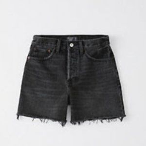 Abercrombie High Rise Mid Length Shorts 😎